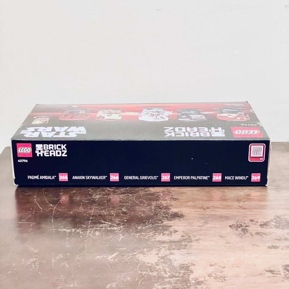 Lego 40796 Star Wars Revenge of the Sith Heroes & Villains Brickheadz NIB - Picture 9 of 14